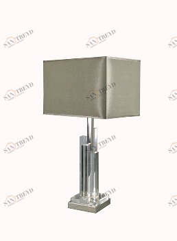 Настольная лампа Agata 5492 PUSHA КЛАССИЧЕСКИЕ 062077 Прозрачный;серебро 
