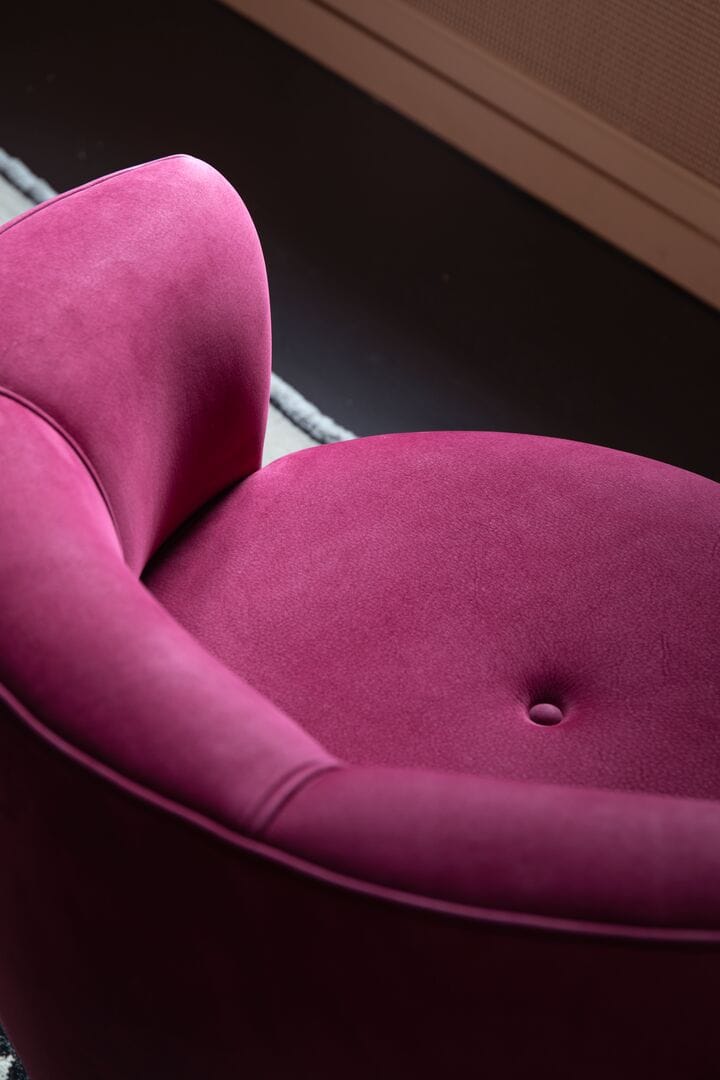 Кожаное кресло с подлокотниками Baxter Anais ARCH-00129083 - Вид №6