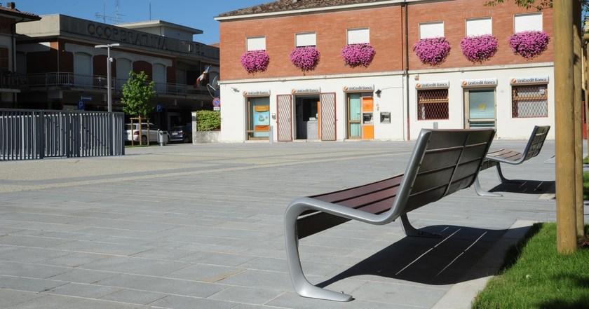 Neri Деревянная скамейка со спинкой Carya 2109  - Вид №1