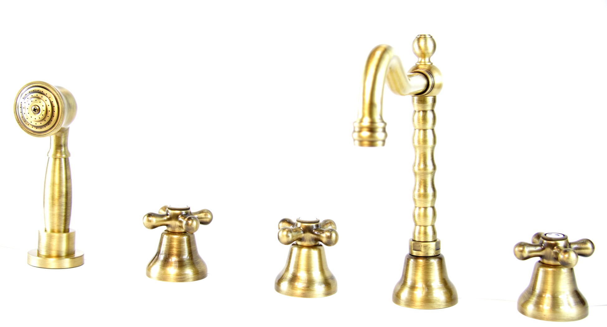 AM730402065 Смеситель на борт ванны , бронза Webert Armony - Вид №1