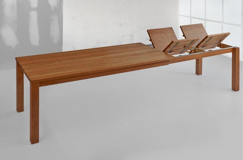 Vitamin Design Раздвижной прямоугольный стол из массива дерева Forte Forté sun-id-1480962 - Вид №3