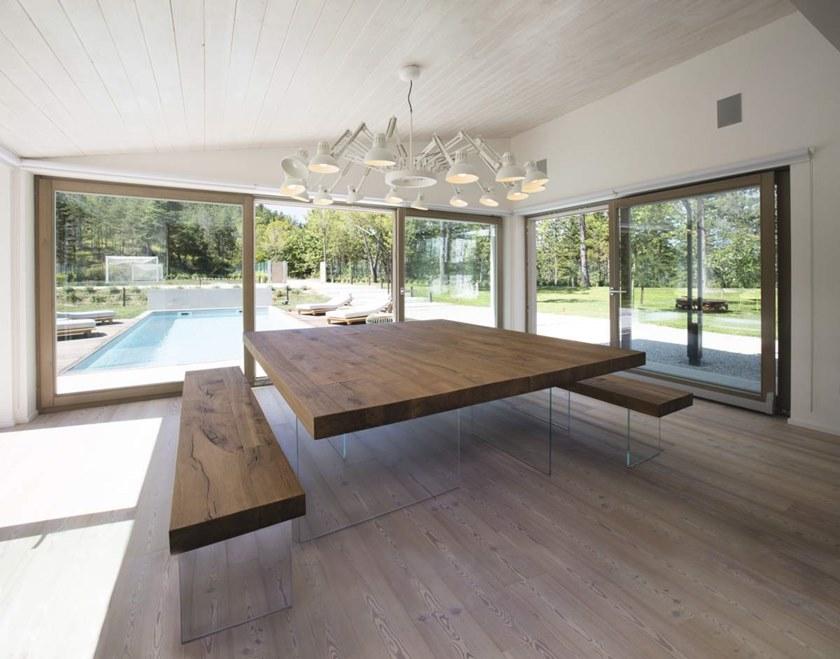 Lago Скамейка из дерева и стекла Air sun-id-1386593 - Вид №1