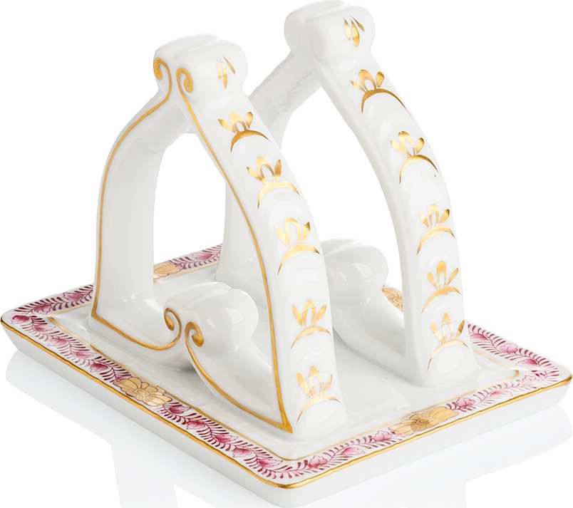 10628820 Herend Подставка для салфеток 11см "Аппони" (розовый) Фарфор 