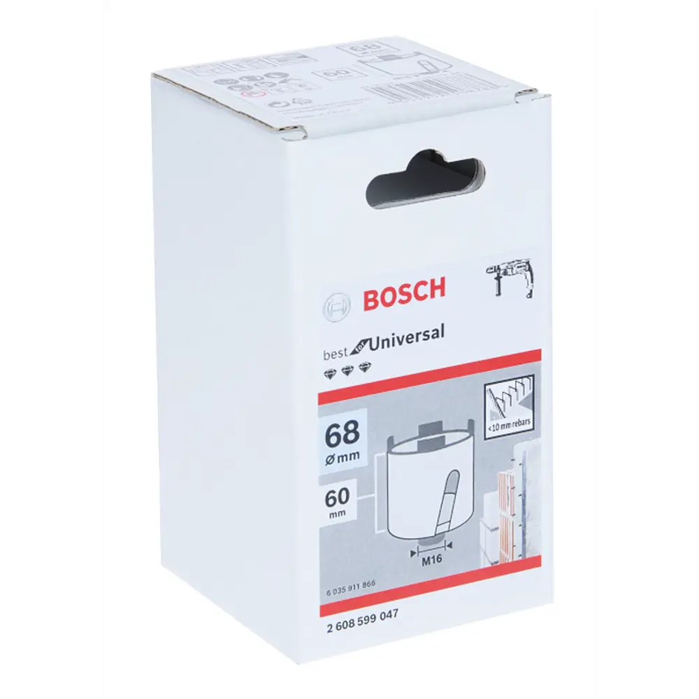 Коронка по бетону алмазная Bosch 2608599047 68 мм 82679043 STLM-2093410 BOSCH PROFESSIONAL  - Вид №1