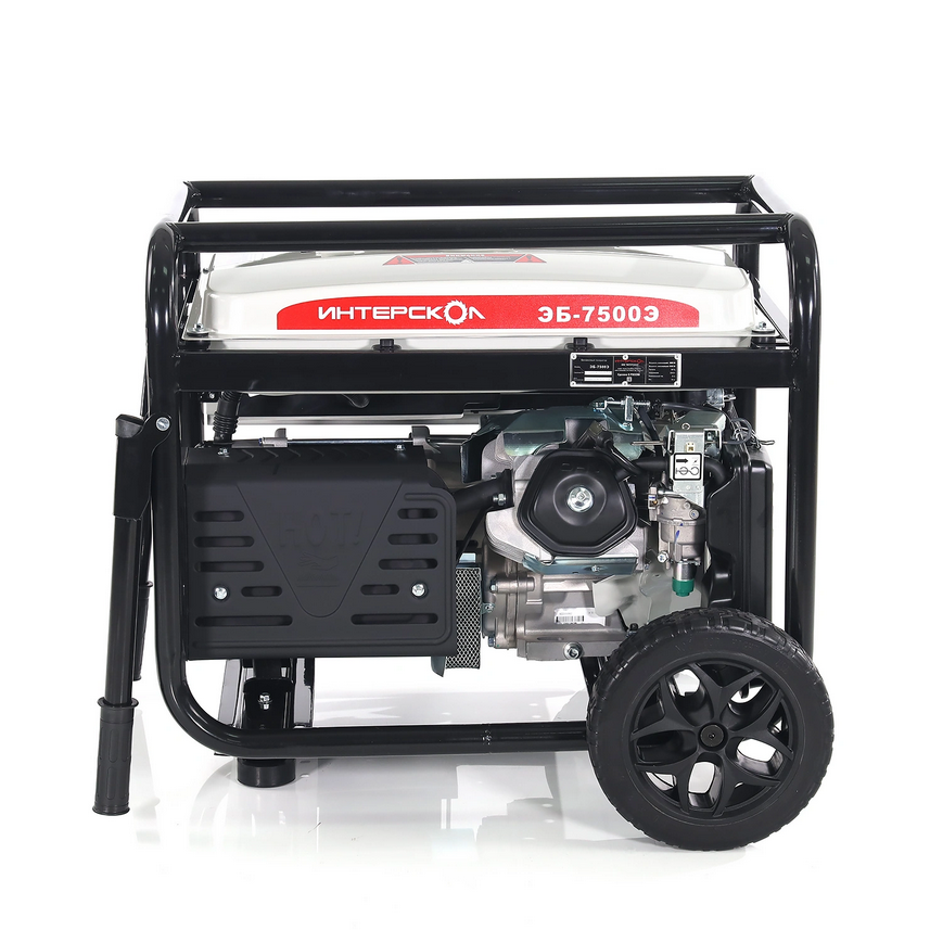 Электрогенератор   бензиновый Интерскол ЭБ-7500Э 9106295 STDN-0112339 - Вид №2