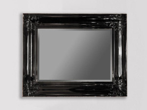 Прямоугольное деревянное зеркало