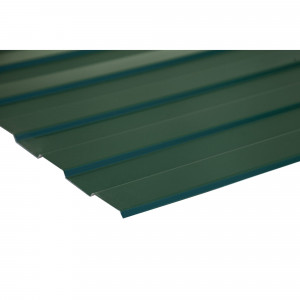 82011729 Профнастил С8 0.45 мм 1200х2000 мм зелёный RAL 6005