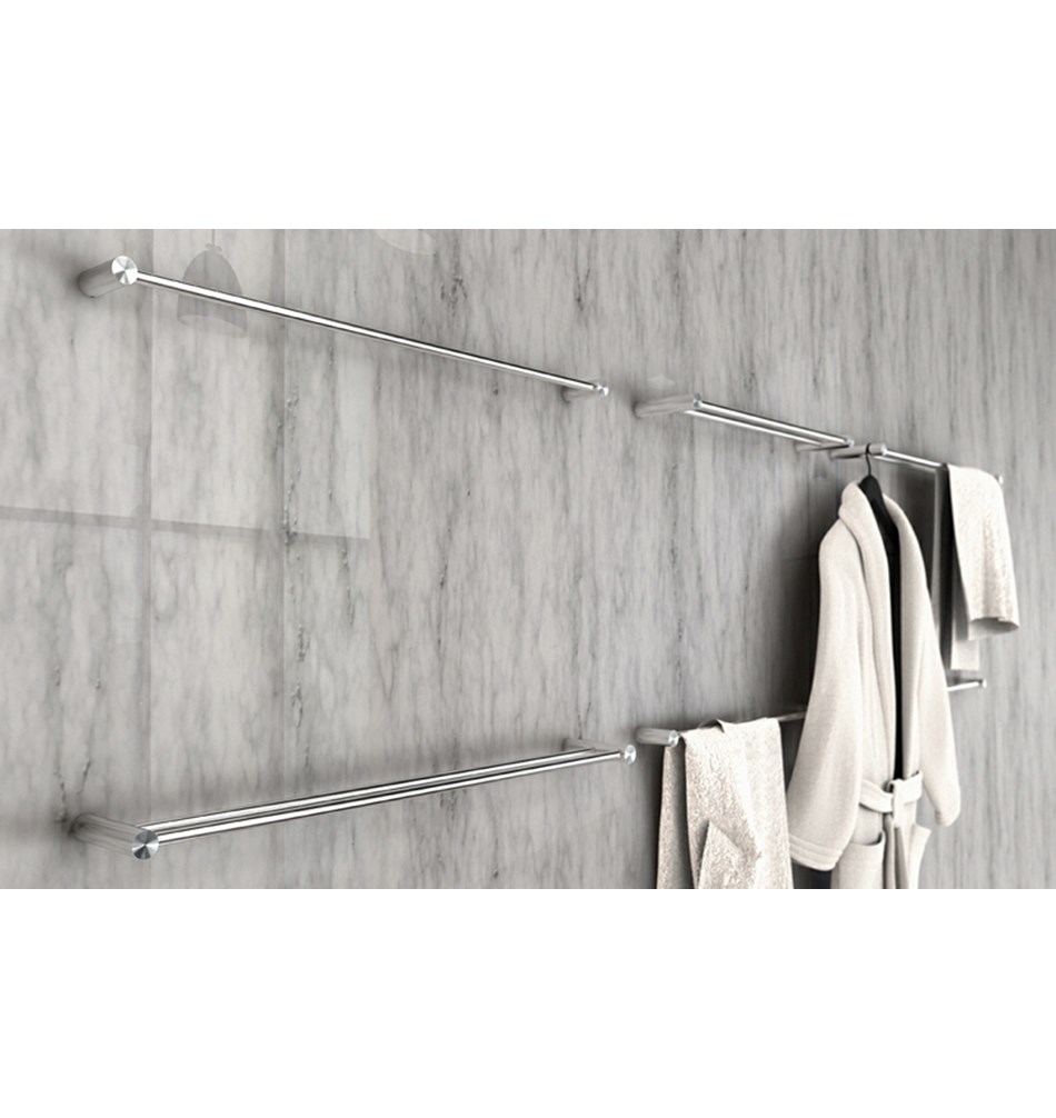 FROST Держатель для полотенца 8, 80cm » матовый. Нержавеющая сталь Матовый N1916-4  - Вид №1