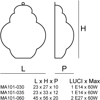 Siru Настенный светильник из муранского стекла Classic sun-id-1497500 - Вид №1