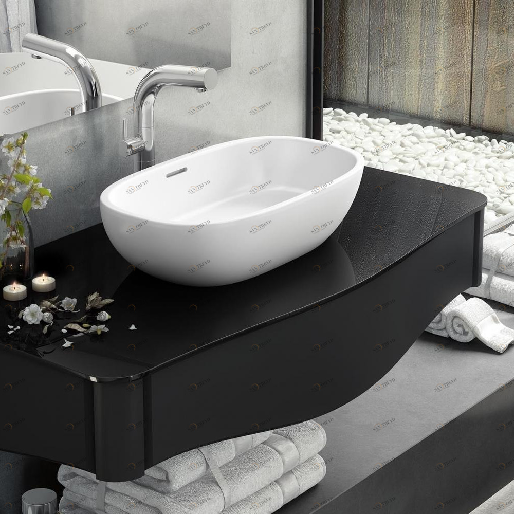 VBBAR55 Накладная раковина на столешницу  овальная Victoria + Albert 