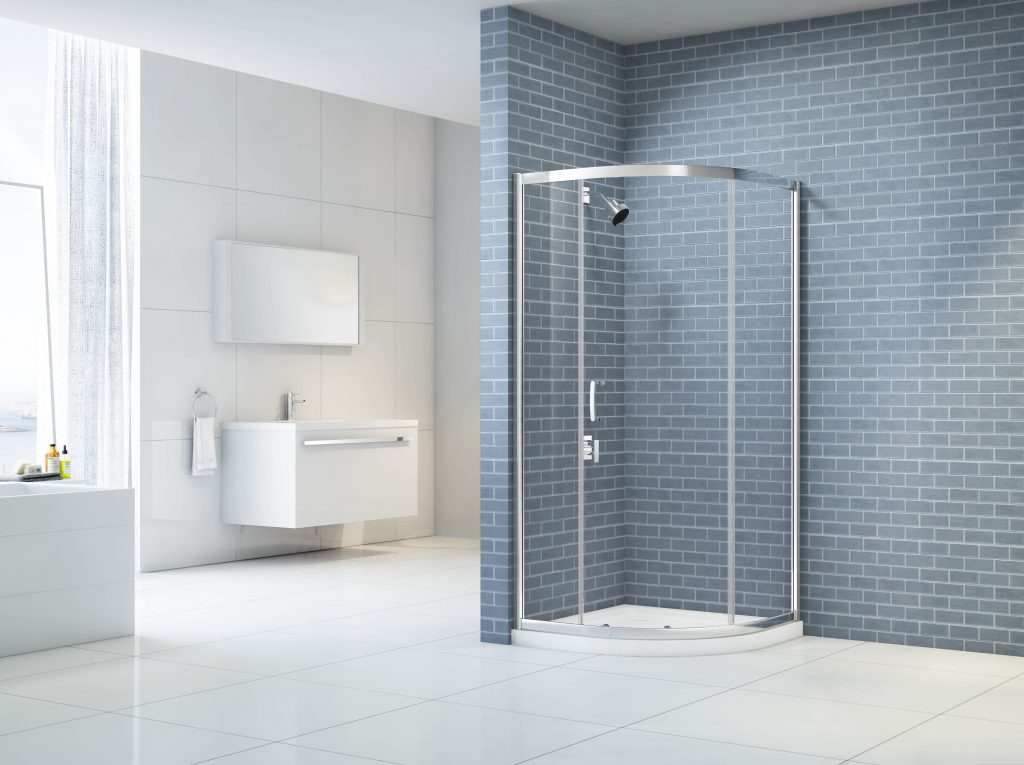 Душевой уголок KA1Q80 Merlyn MERLYN IQ Хромированный 