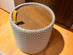 Пуф контейнер ткани