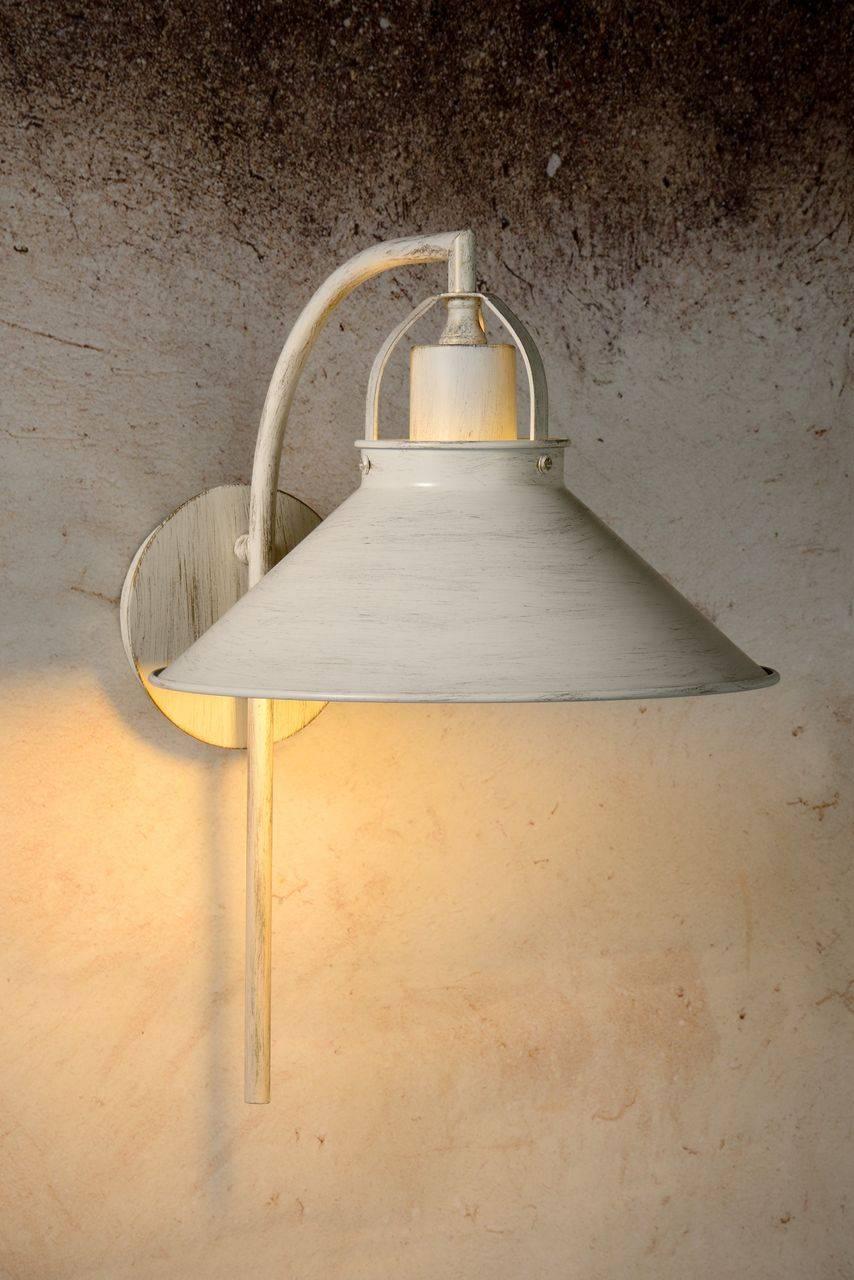Бра Lucide Berkley 31220/01/21 LUCIDE ПОД СТАРИНУ, ФОНАРЬ 078701 Белый  - Вид №1