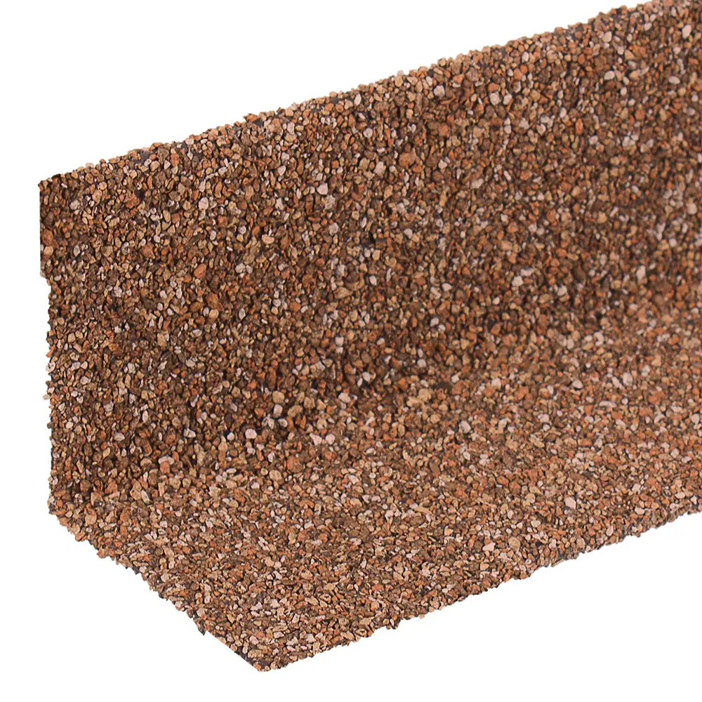 82587744 Угол внутренний гранулят Hauberk 1.25 м. красный STLM-0030804 ТЕХНОНИКОЛЬ 