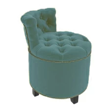 Пуф со спинкой PEZARO GREEN зеленый PUSHA ДИЗАЙНЕРСКИЕ, PUSHA 061323 Зеленый