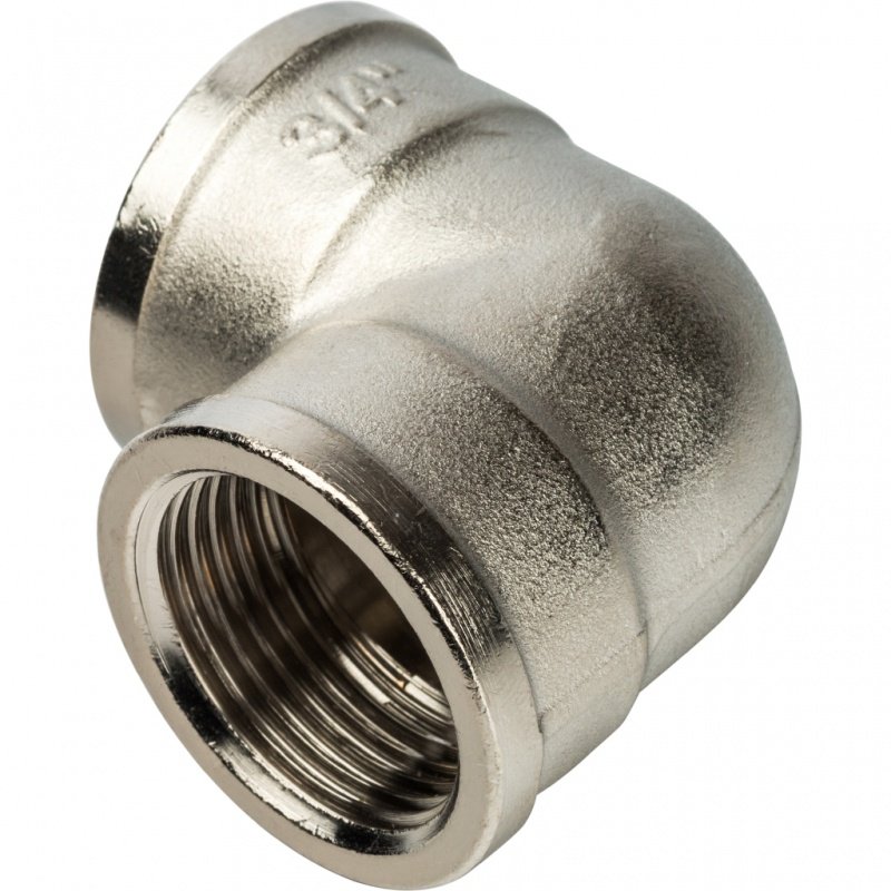 Угольник ВР 3/4" никель STOUT SFT0014000034 - Вид №2