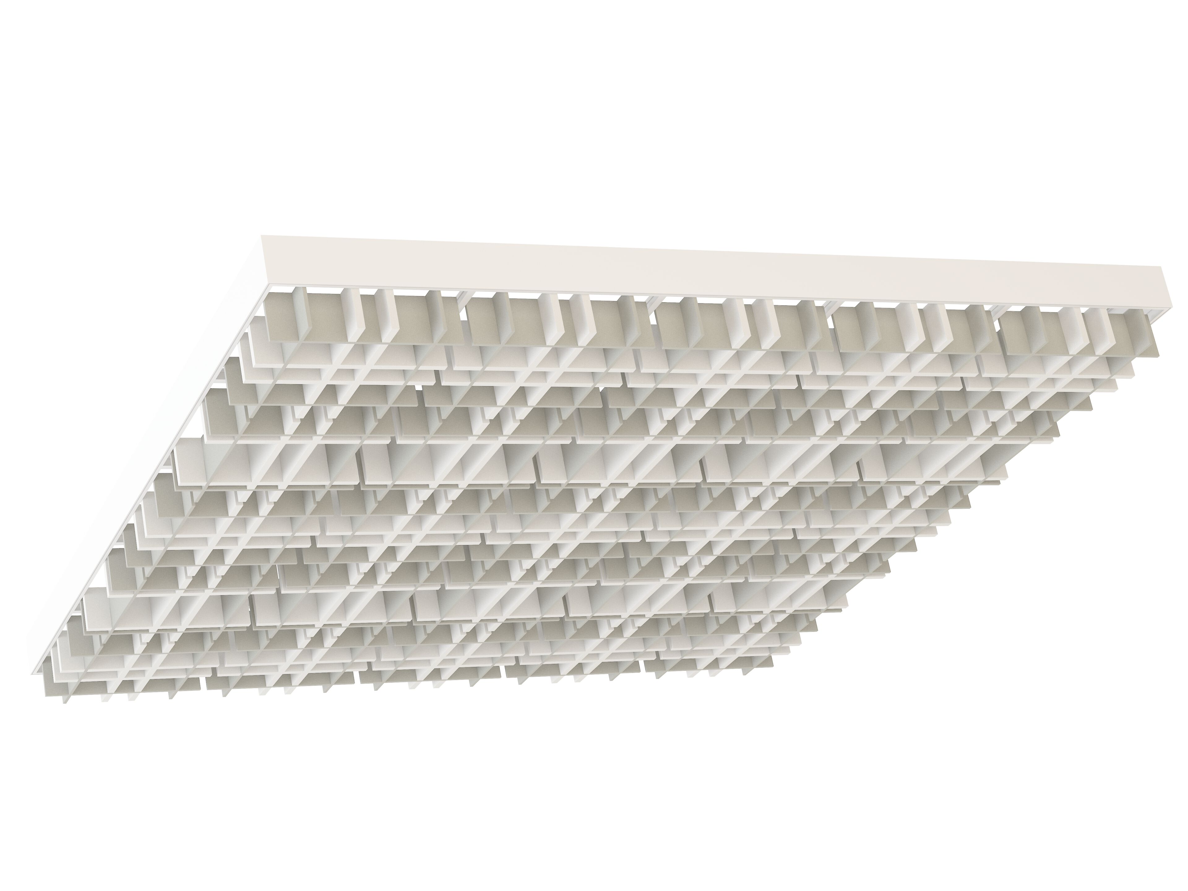 Потолочная акустическая панель из переработанного ПЭТ IMPACT ACOUSTIC® PLAID ARCH-00104056 - Вид №2