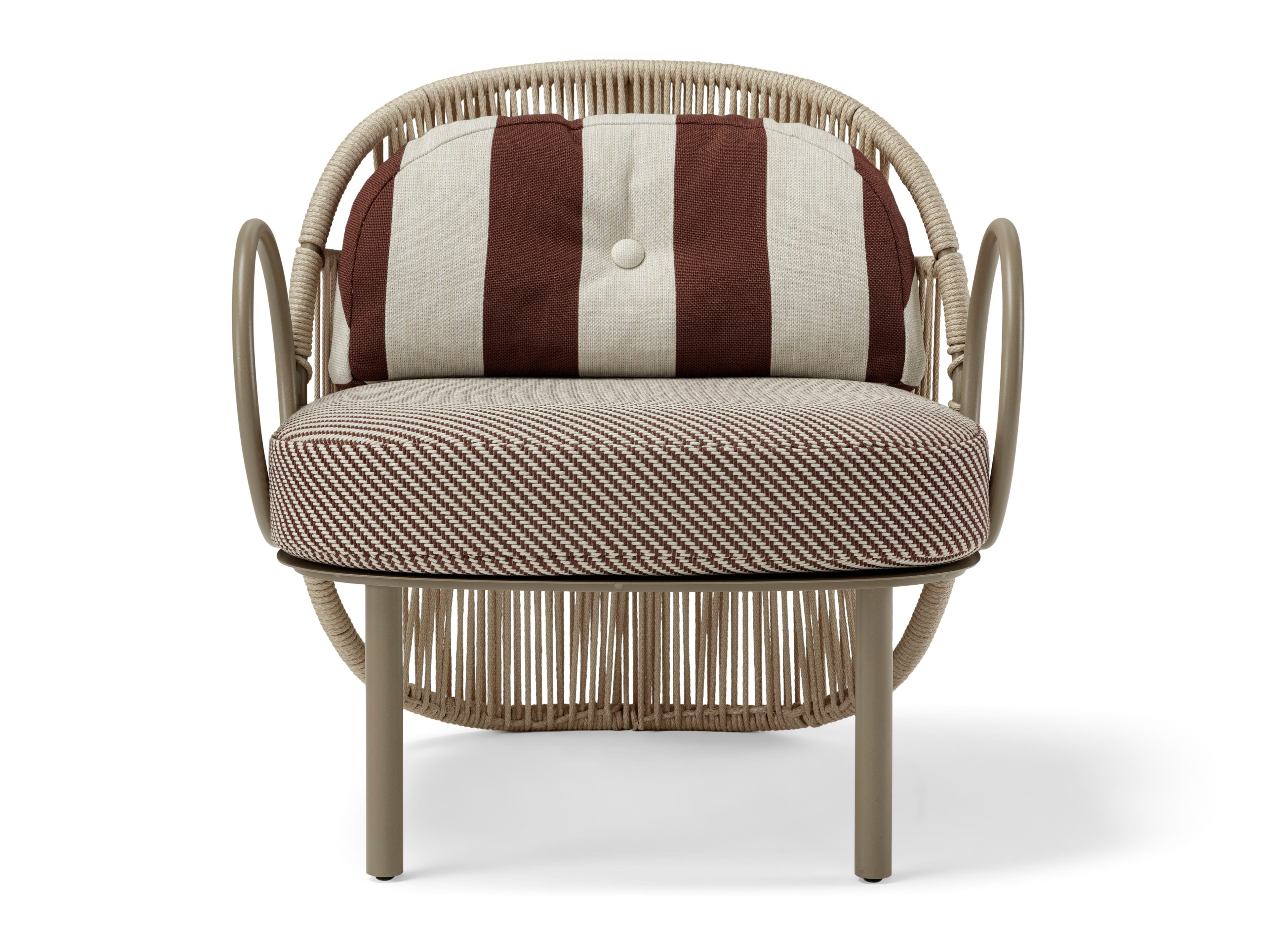 Садовое кресло с мягким сиденьем Amura креольский ARCH-00064963