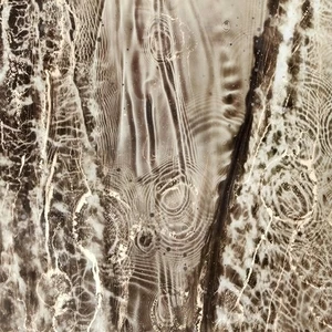 Арт-панель на холсте Alex Turco Liquid Dreams Cohesion In Gold