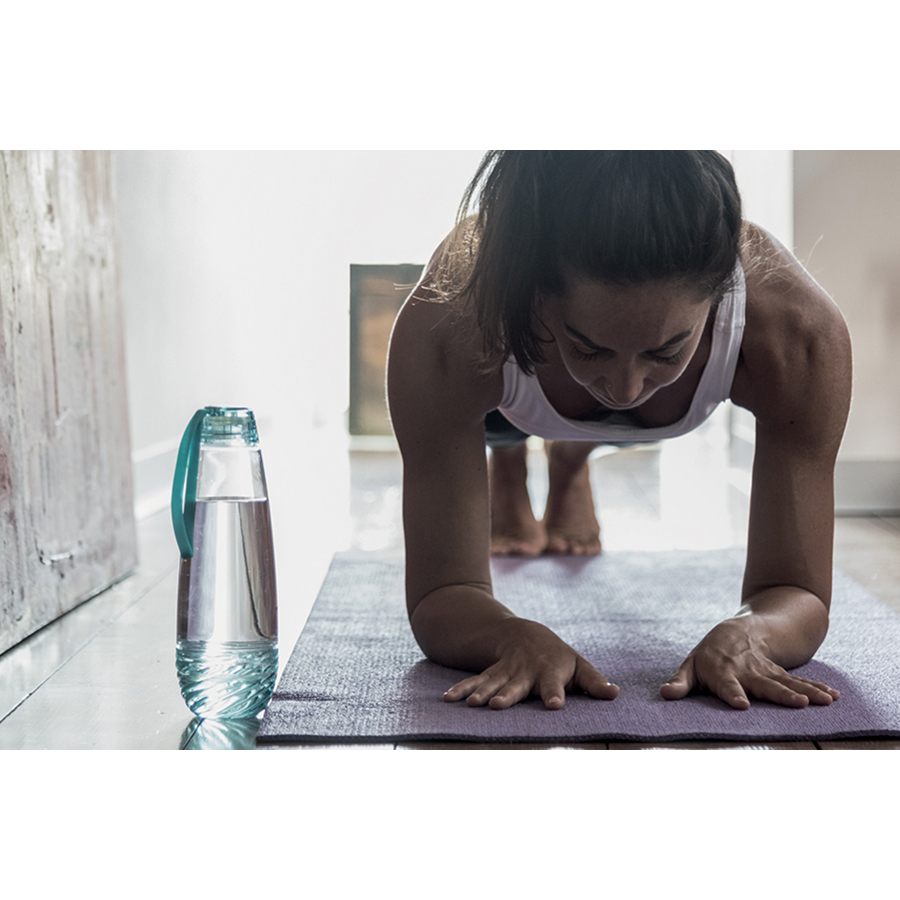 11640148 Бутылка для фруктовой воды h2o голубая Guzzini  - Вид №5