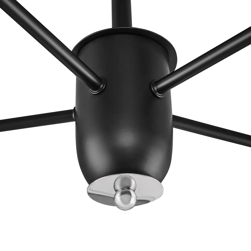 Люстра потолочная Jlight Leri 3177/5C, 5 ламп, 15 м², цвет бежевый/черный 84588700 STLM-2082697  - Вид №4
