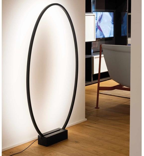 NEMO Торшер LED из алюминия с отраженным светом Ellisse sun-id-1497332 - Вид №1