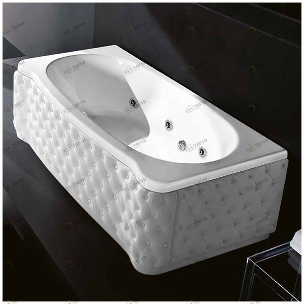 Ванна Gruppo treesse New Classic Young STD-V6747-SX-KB белая с гидромассажем прямоугольная левая белая кожа STDV6747SXKB