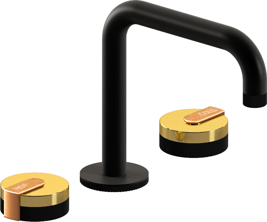 E-11511-R1AU-L1BRG-MBK Смеситель для умывальника на 3 отвертия GRAFF MOD+