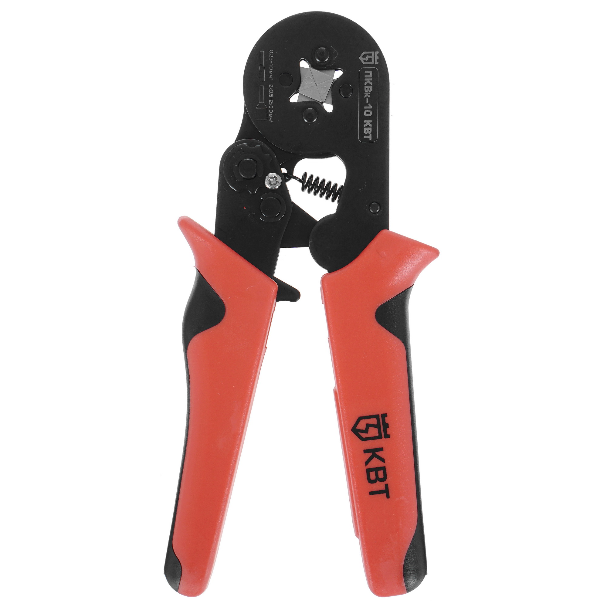 Пресс-клещи с набором втулочных наконечников КВТ НШВИ К-1200-1 5000357 STDN-0071612