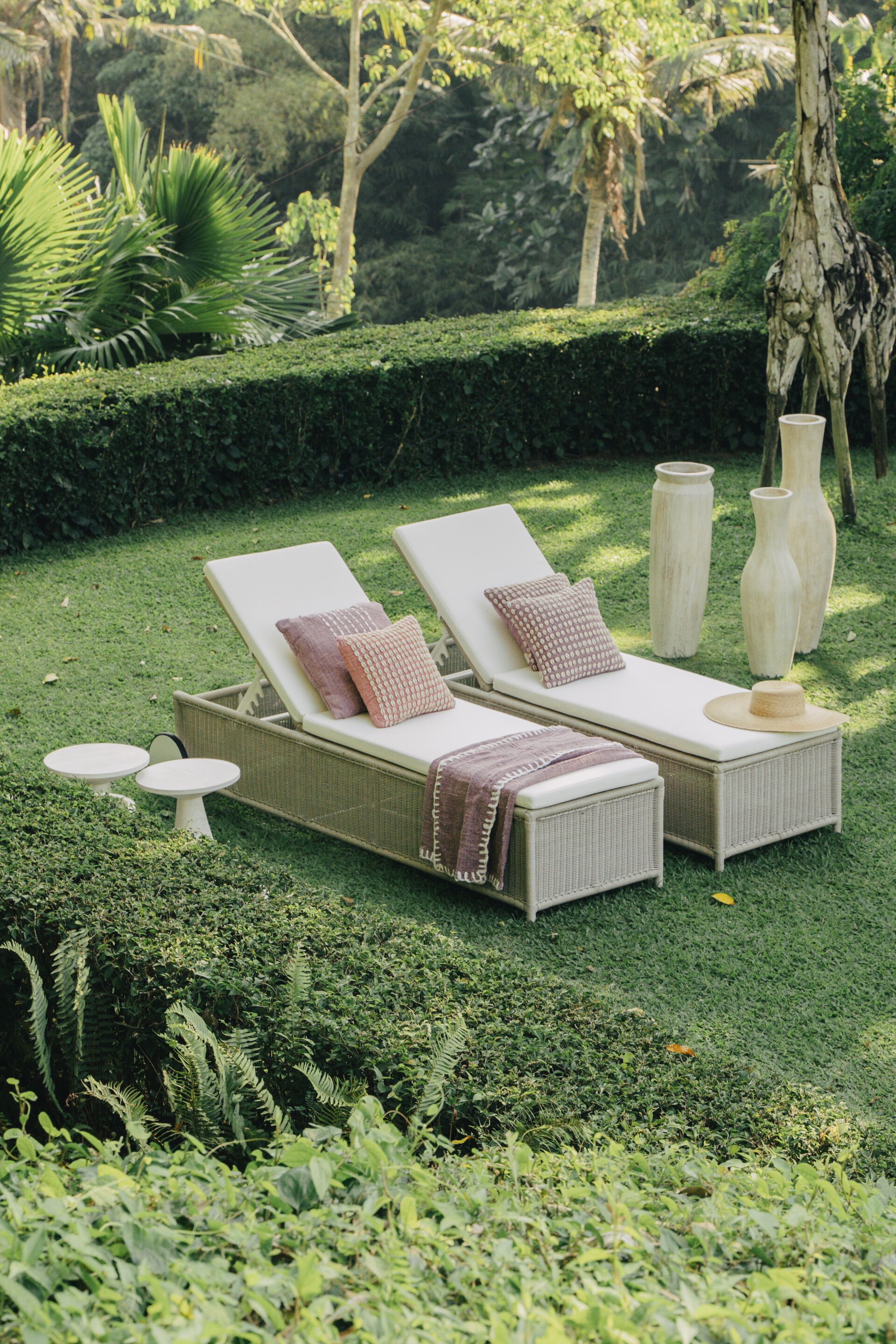 Тканевая откидная Садовая кровать с колесами cbdesign Iris ARCH-00112185 - Вид №2