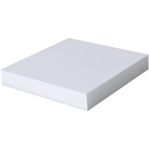 Полка мебельная прямая 23x23.5x3.8 см МДФ цвет белый