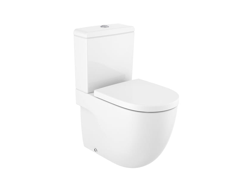 Wc Wire настенный моноблочный фарфор без бриды Roca Meridian ARCH-00011785