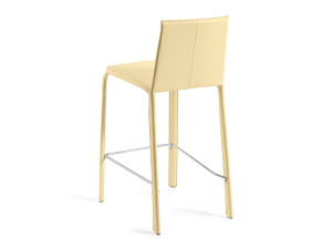 Высокий кожаный стул