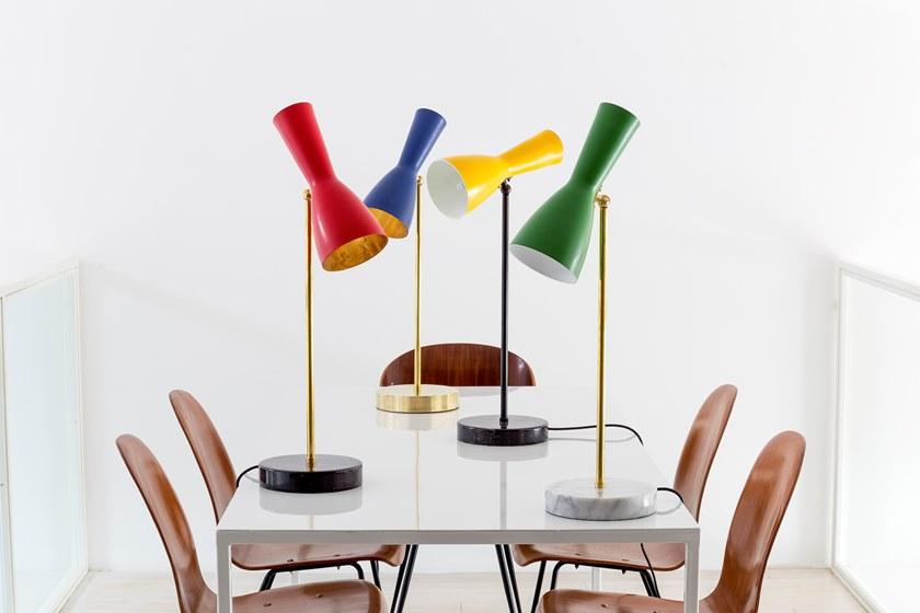 Il Bronzetto Регулируемая настольная лампа из латуни Wormhole Wor04 - Вид №4