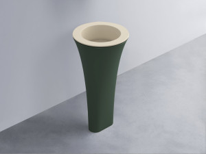 AMLA45-LN+AMPILT-AV+AMCOLT-MU Раковина Amedeo Tondo отдельностоящая cielo Enjoy + Amedeo