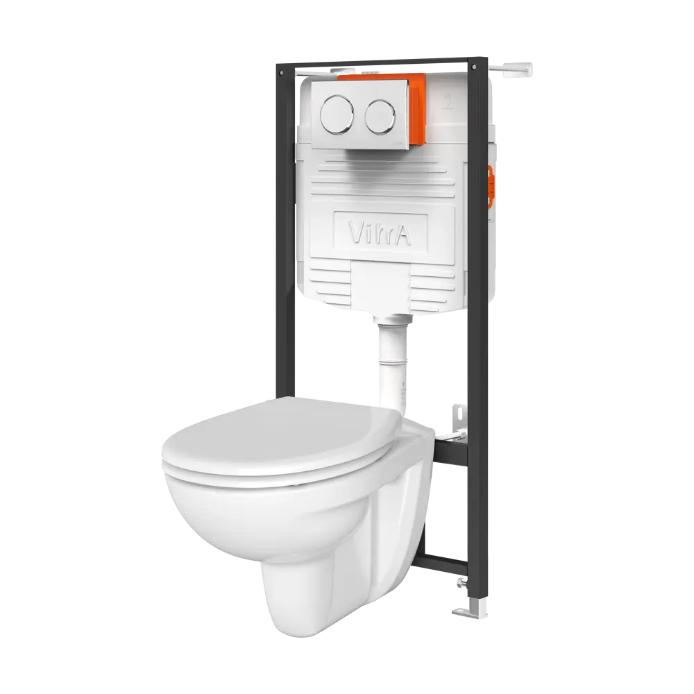 Сет инсталляция с унитазом VitrA SpinFlush 82634389 STLM-2113147 Spin Flush