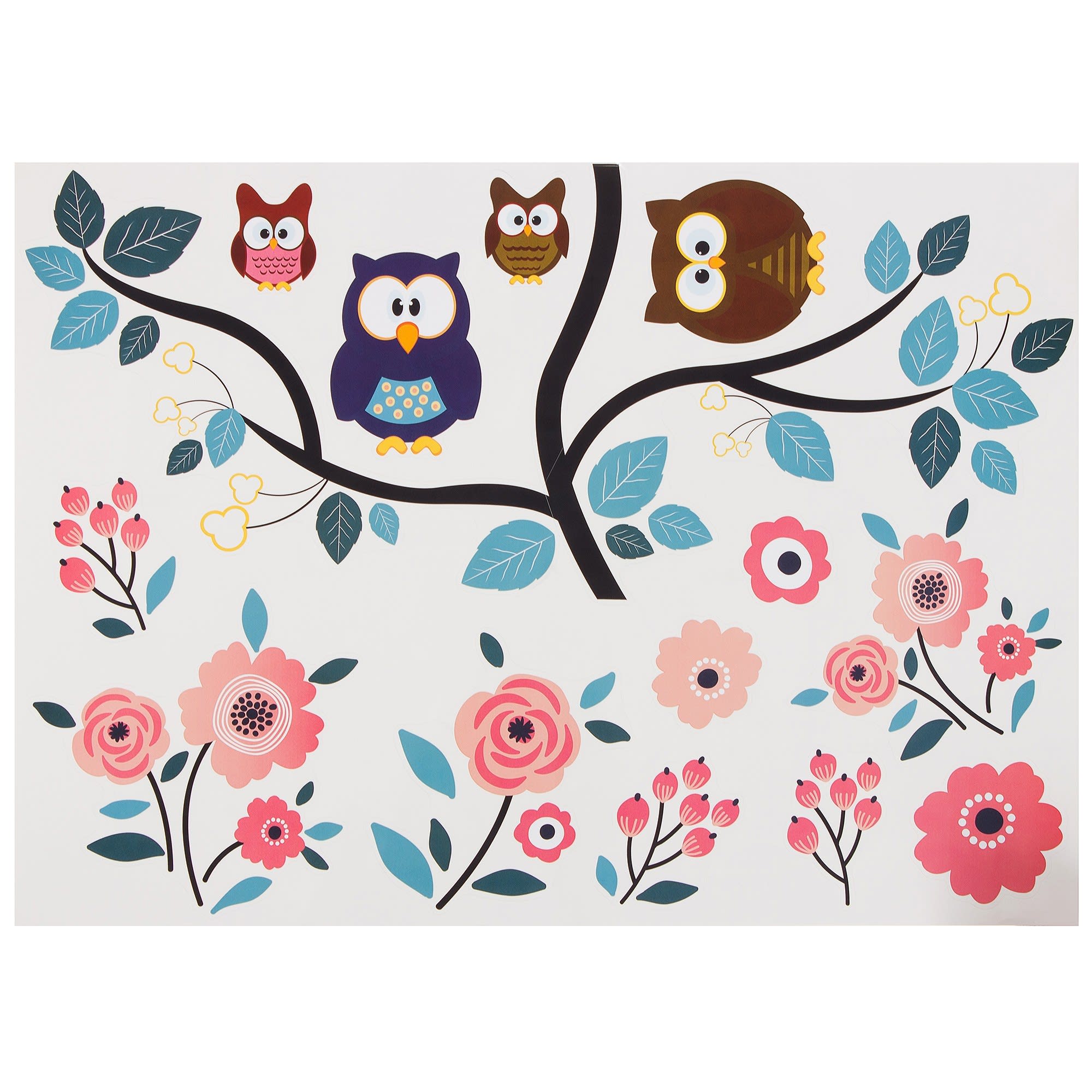 18760905 Наклейка «Дружные совята» Декоретто Santreyd  - Вид №1