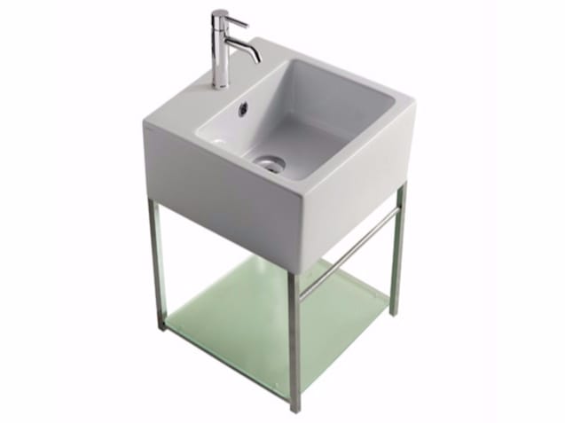 Хромированный латунный подвесной умывальник Galassia PLUS DESIGN ARCH-00014319