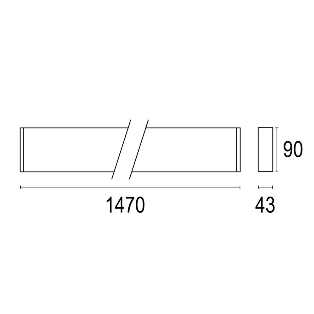 Edge C 1500 Ghidini Edge C .01 Белый (Матовый)  - Вид №1