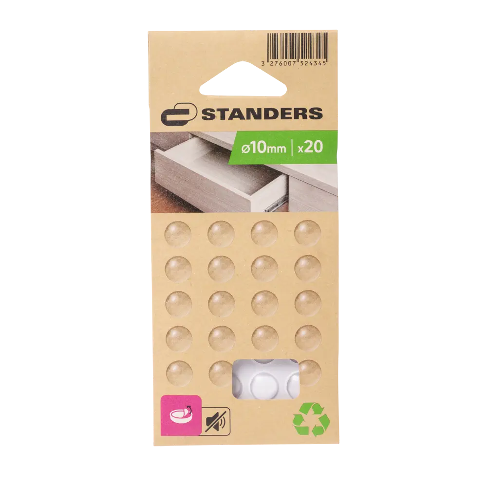 Накладки Standers 10 мм, ПВХ, 20 шт. 85066292 STLM-2071651  - Вид №3