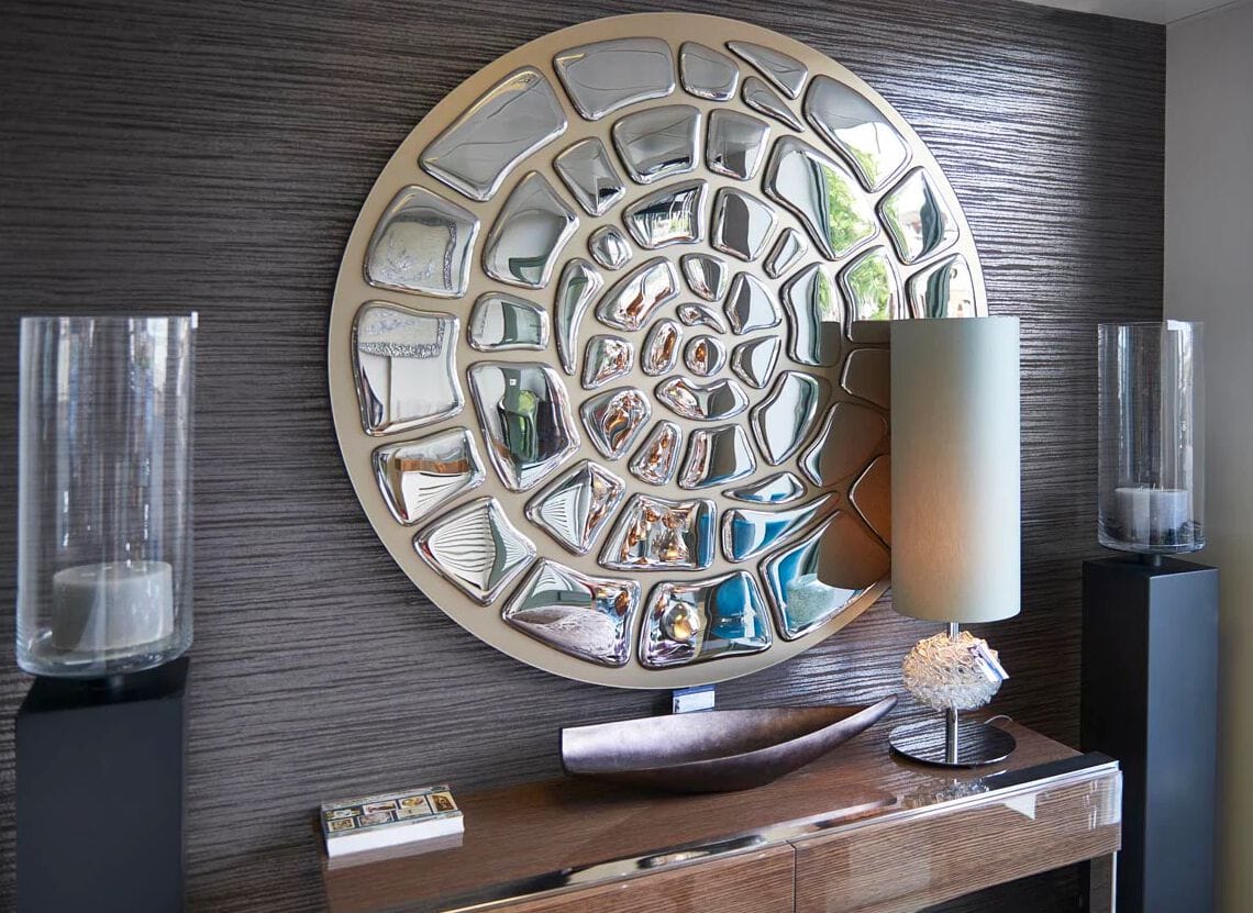 Декоративный предмет из зеркального стекла PlusObject SPIRAL ARCH-00104967 - Вид №2