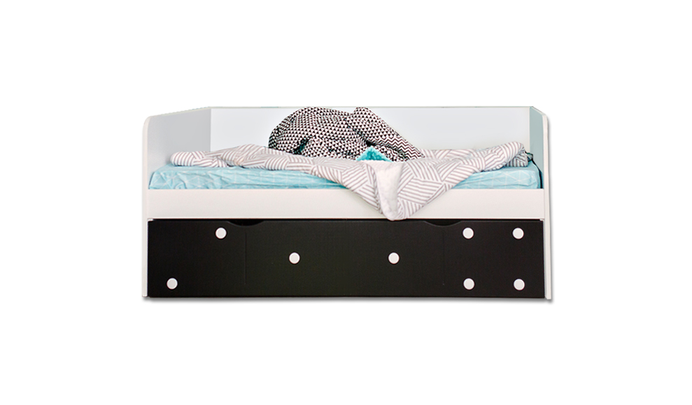 Детский диван-кровать с дополнительным спальным местом "Продленка" МАНДАРИН ПРОДЛЕНКА 178747 Белый Santreyd  - Вид №2