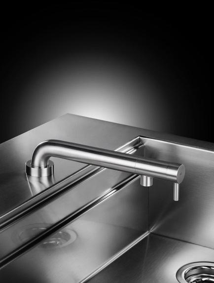 MGS Смеситель для кухни из нержавеющей стали скрытого монтажа Nemo sun-id-1427629 - Вид №1