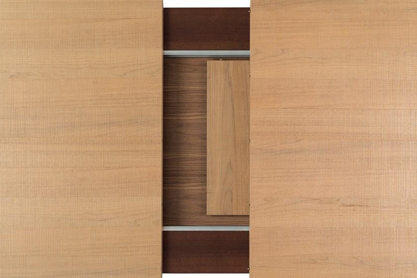 Maiullari Раскладной прямоугольный обеденный стол из стали и дерева sun-id-1454001 - Вид №4