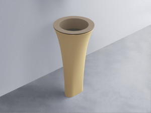 AMLA45-AN+AMPILT-FN+AMCOLT-CN Раковина Amedeo Tondo отдельностоящая cielo Enjoy + Amedeo