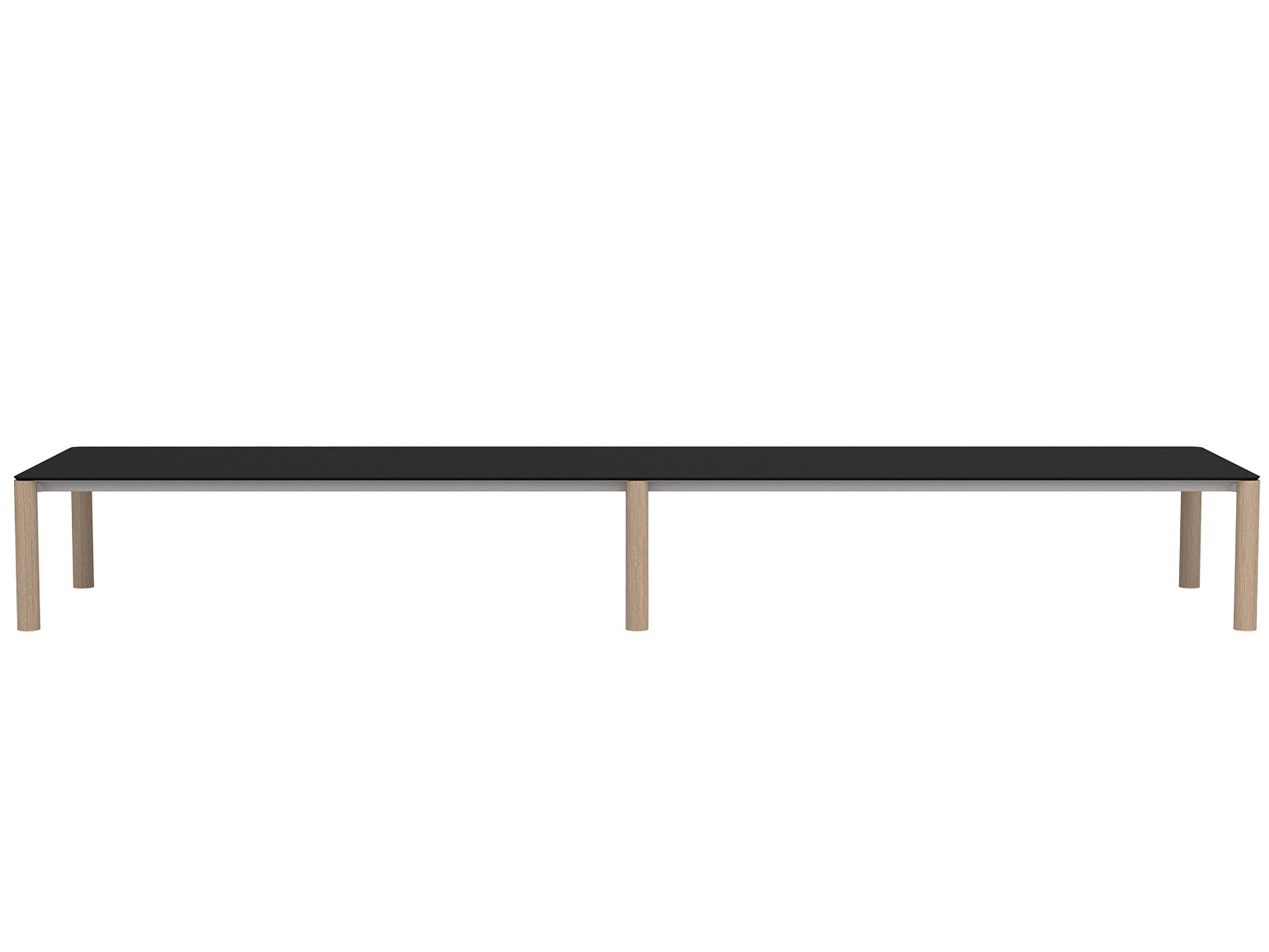 Прямоугольный стол для совещаний из алюминия и дерева Andreu World Экстра ARCH-00105912