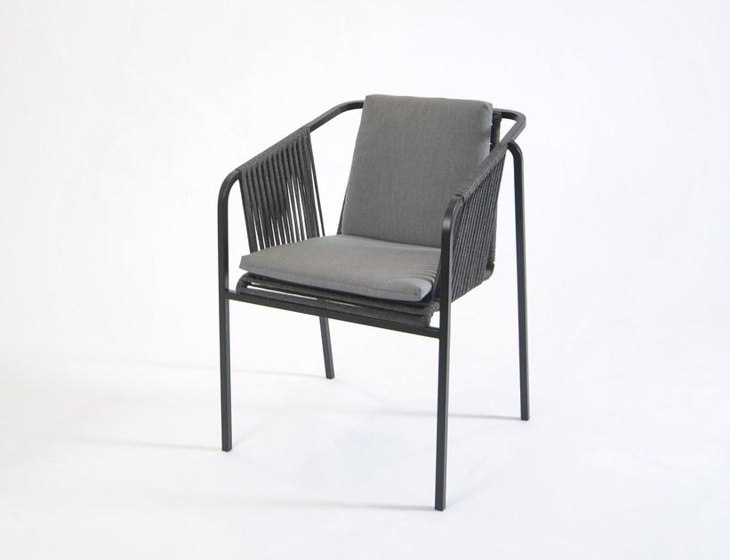 FISCHER MÖBEL Садовый стул из ткани с подлокотниками Suite sun-id-1398322 - Вид №4
