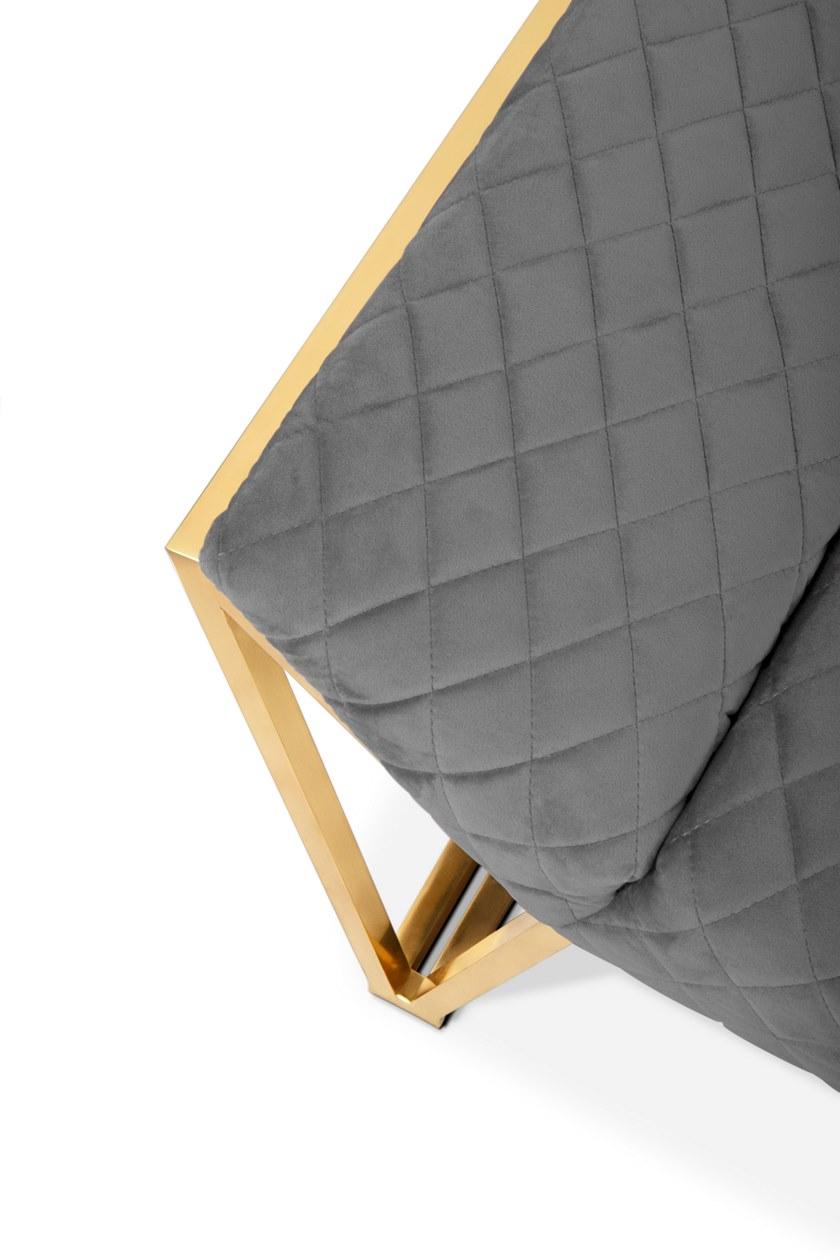 LUXXU Стеганая скамья, обитая бархатом Prisma sun-id-1356097 - Вид №4