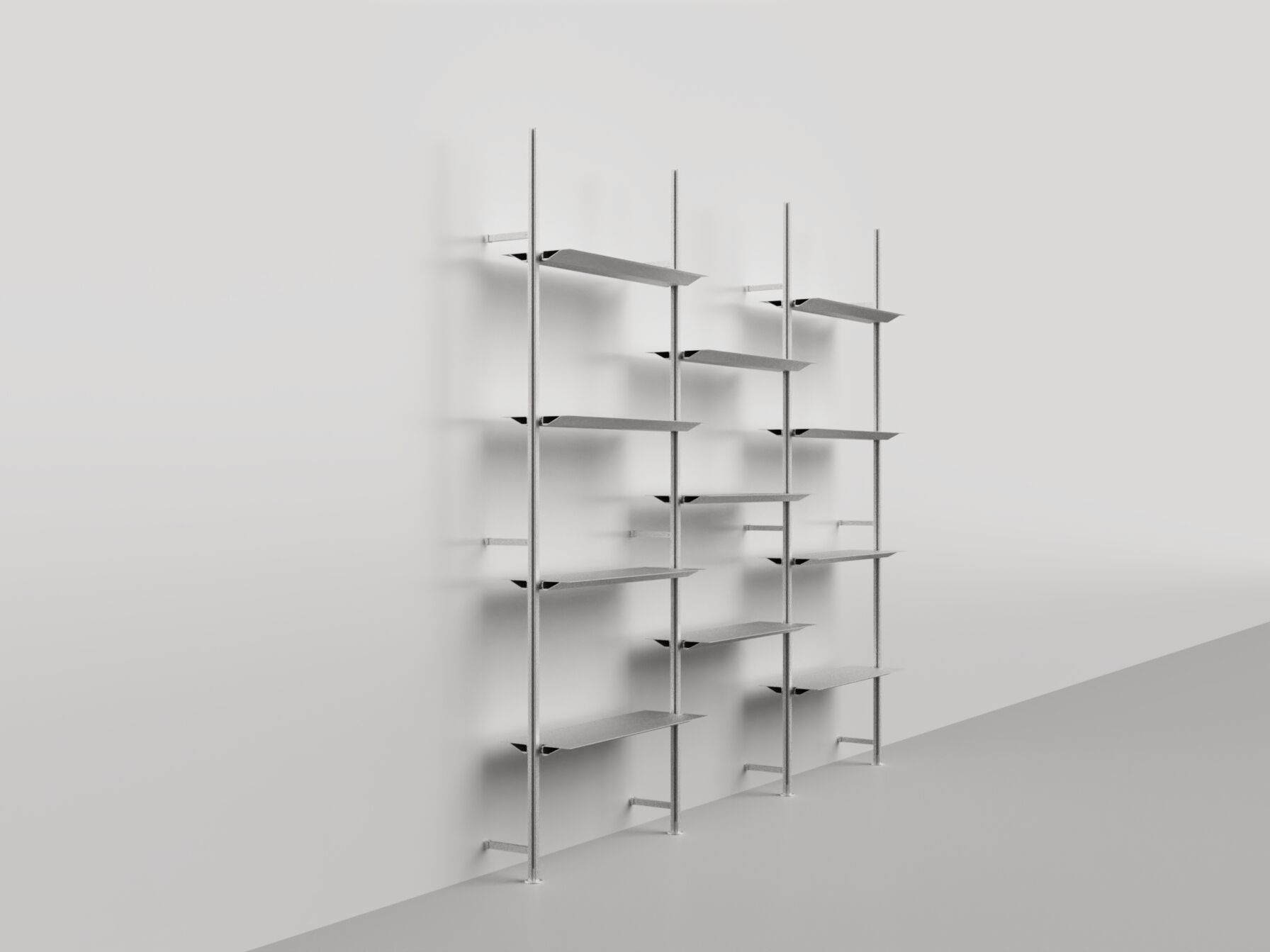 Алюминиевый настенный книжный шкаф BD Barcelona Aluminium ARCH-00134289 - Вид №36