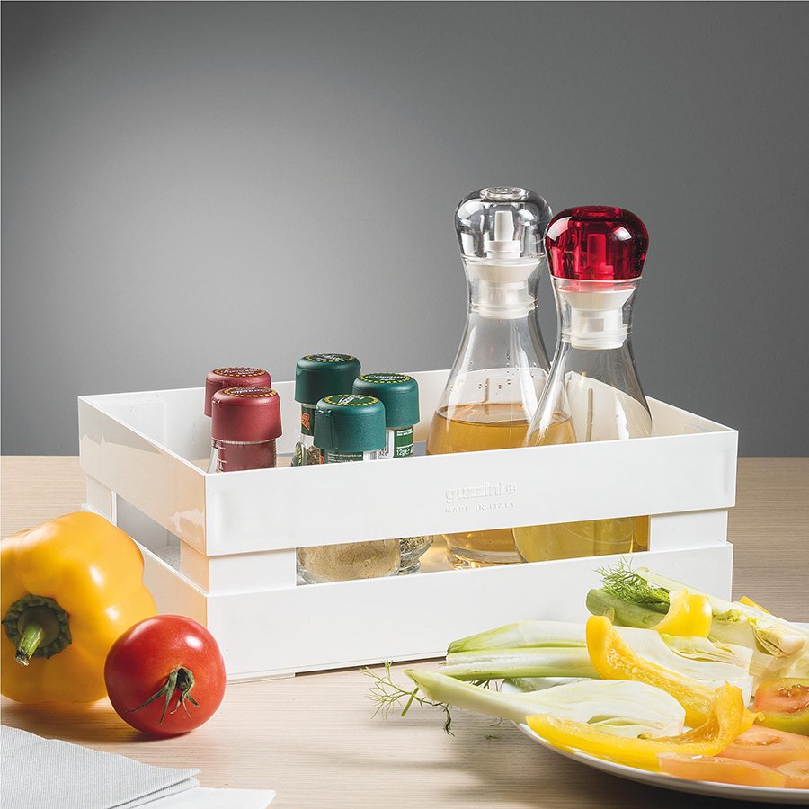 Ящик для хранения пластиковый 22 см светло-серый Tidy&Store GUZZINI  00-3871103 Серый  - Вид №3